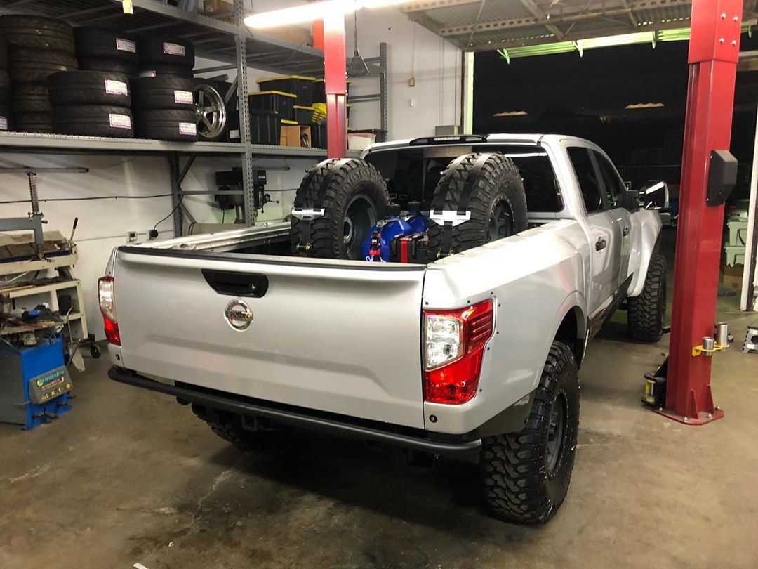 '16-23 Nissan Titan SDHQ Built In Bed Chase Rack Chase Rack SDHQ Off Road 