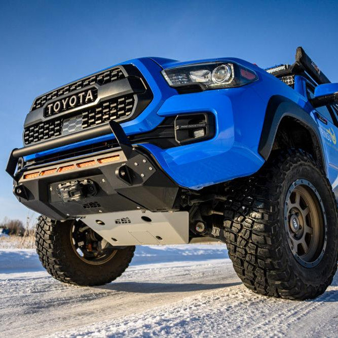 '16-23 Toyota Tacoma CBI Off-Road Covert Series Front Bumper Display on Vehicle 