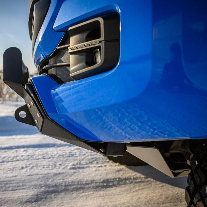 '16-23 Toyota Tacoma CBI Off-Road Covert Series Front Bumper Side View Display on Vehicle 