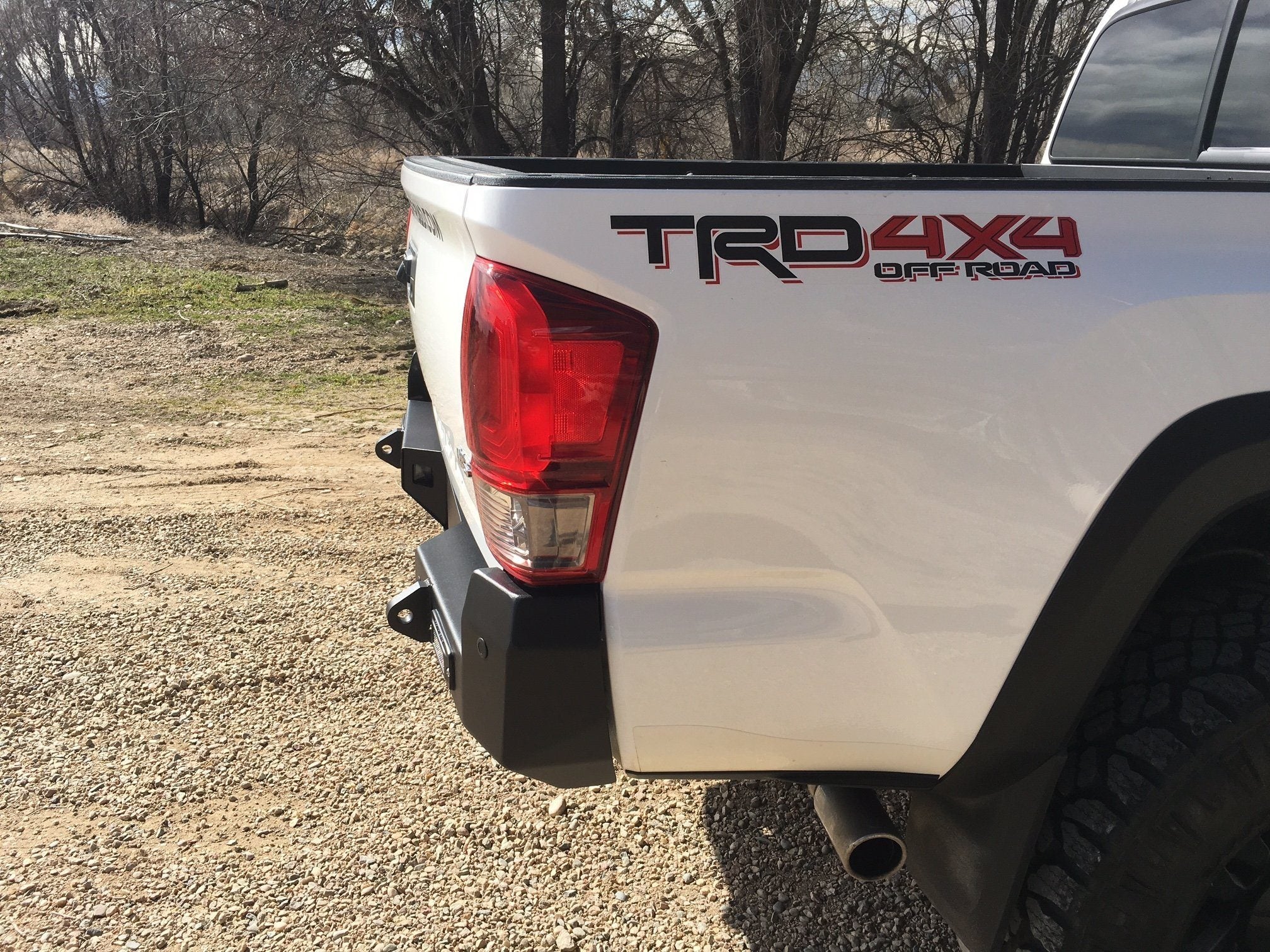 '16-23 Toyota Tacoma Rear Bumper RCI Off Road (side view)