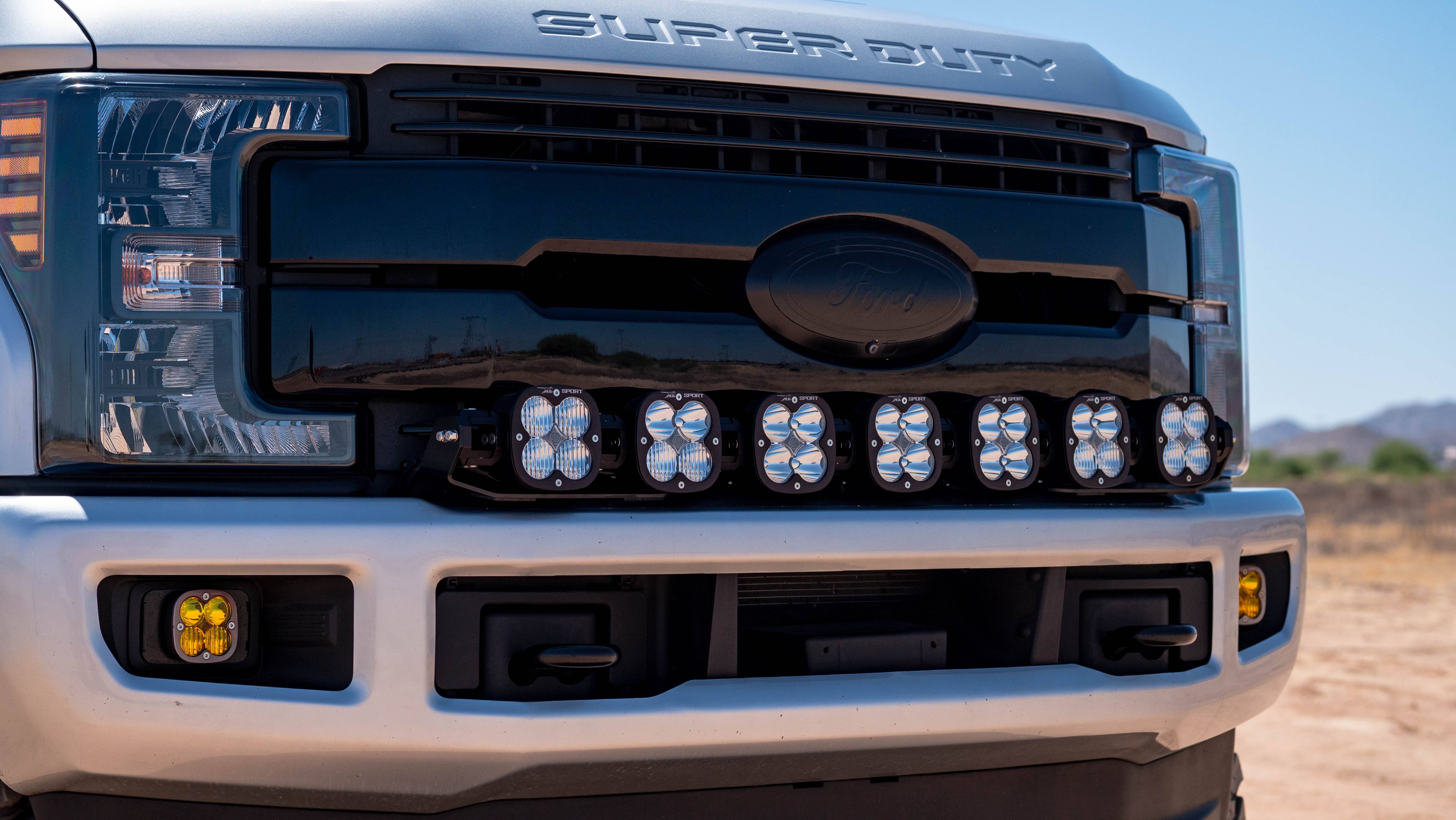 Baja Designs 17 19 Ford F250 350 7 XL Linkable LED Light Kit