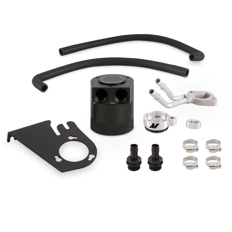 '17-22 Ford 6.7L Powerstroke Baffled Oil Catch Can Kit Performance Products Mishimoto parts