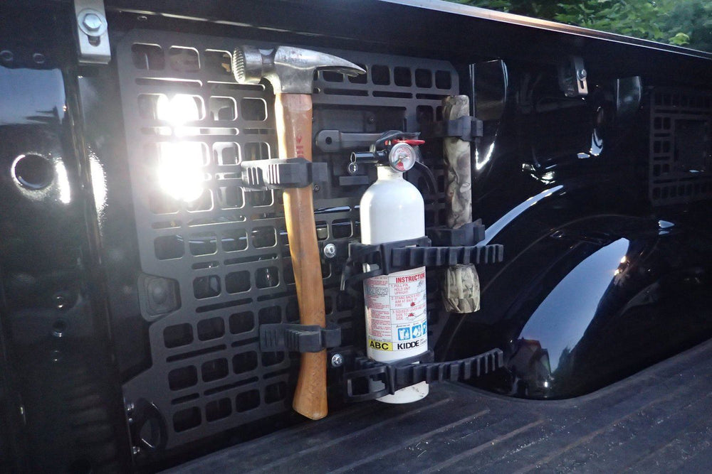 Builtright - '17-Current Ford F250/350 Bedside Rack System-4 Panel Kit