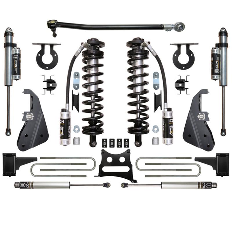 '17-Current Ford F250/F350 4-5.5" Coilover Conversion System-Stage 4 Suspension Icon Vehicle Dynamics 