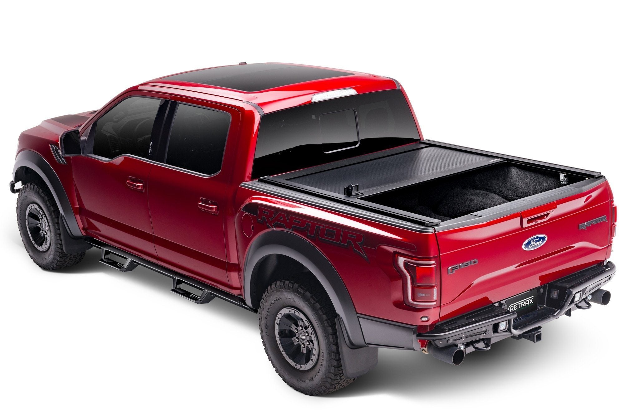 17-23 Ford Raptor PowerTrax XR Series Bed Cover Bed Cover Retrax display