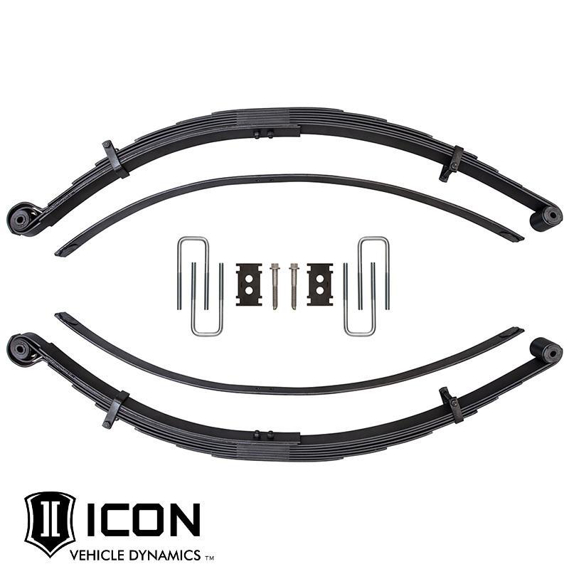 '17-20 Ford Raptor RXT Multi-Rate Rear Leaf Spring Kit Suspension Icon Vehicle Dynamics 