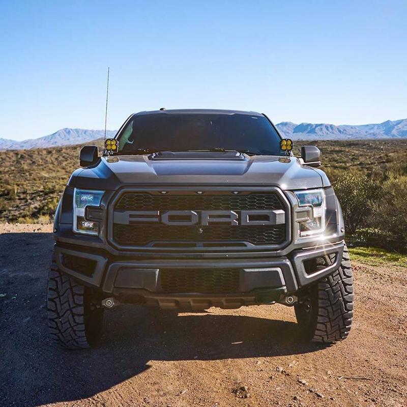 '17-20 Ford Raptor SDHQ Built A-Pillar Light Mounts