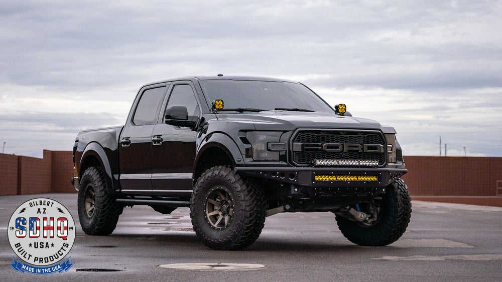2017-2026 Ford F-150 Raptor SDHQ Built Weld-On Rock Sliders