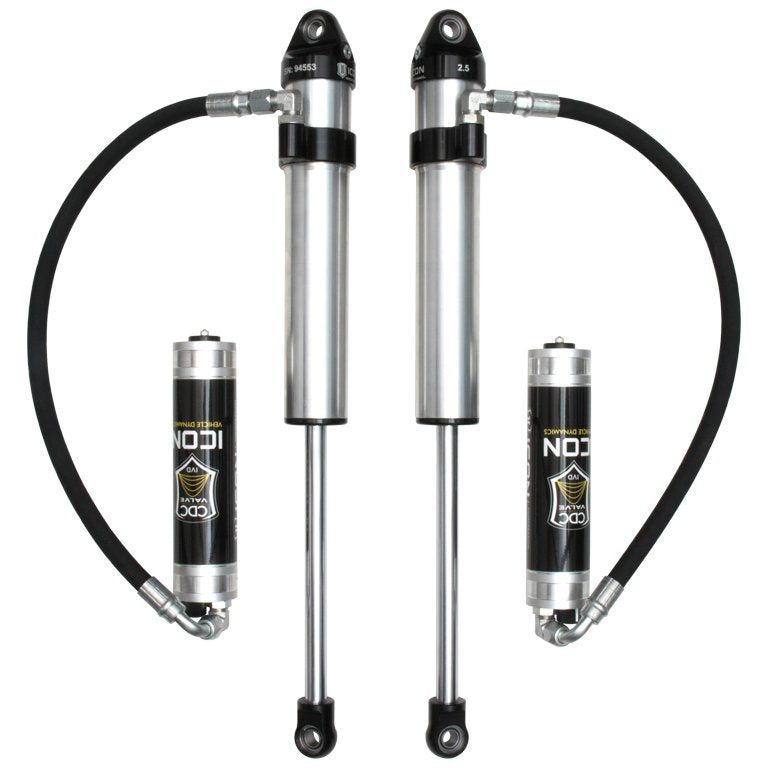 18-23 Jeep JL 2.5 VS RR CDCV Front Shocks Suspension Icon Vehicle Dynamics