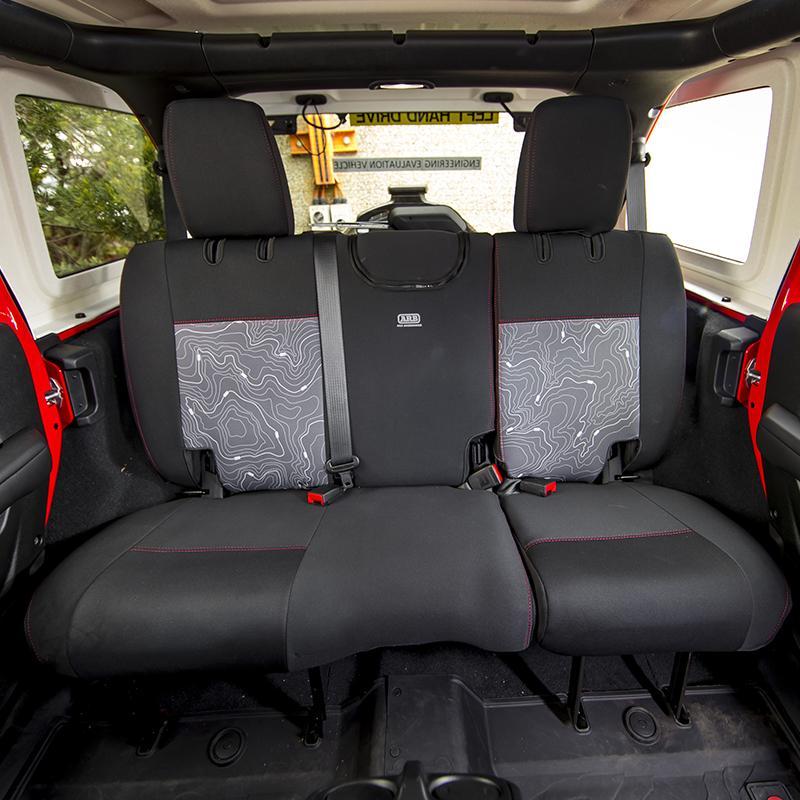 '18-20 Jeep JL Rear Seat Covers ARB display