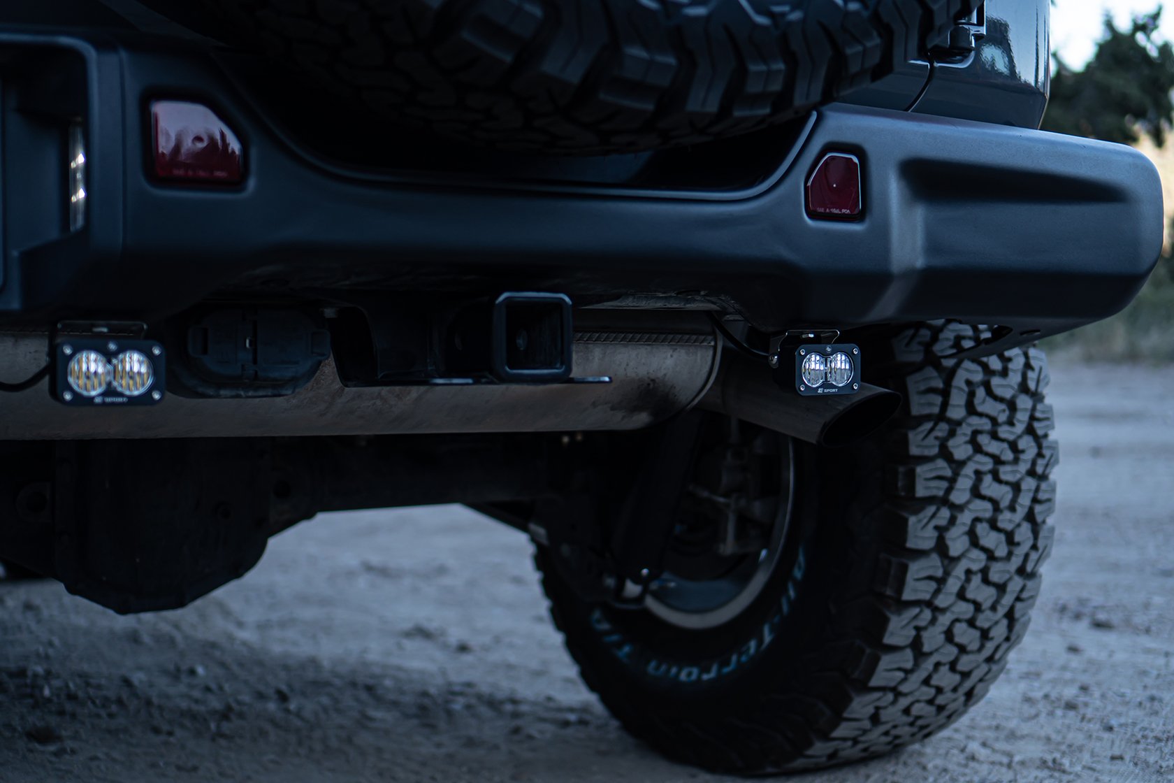 '18-23 Jeep JL Baja Designs S2 Reverse Light Kit Lighting Baja Designs close-up