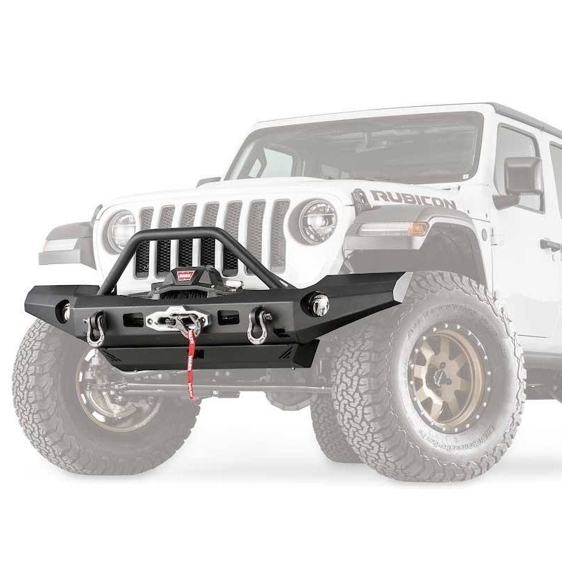 18-23 Jeep JL Elite Series Full Width Bumper Warn Industries display