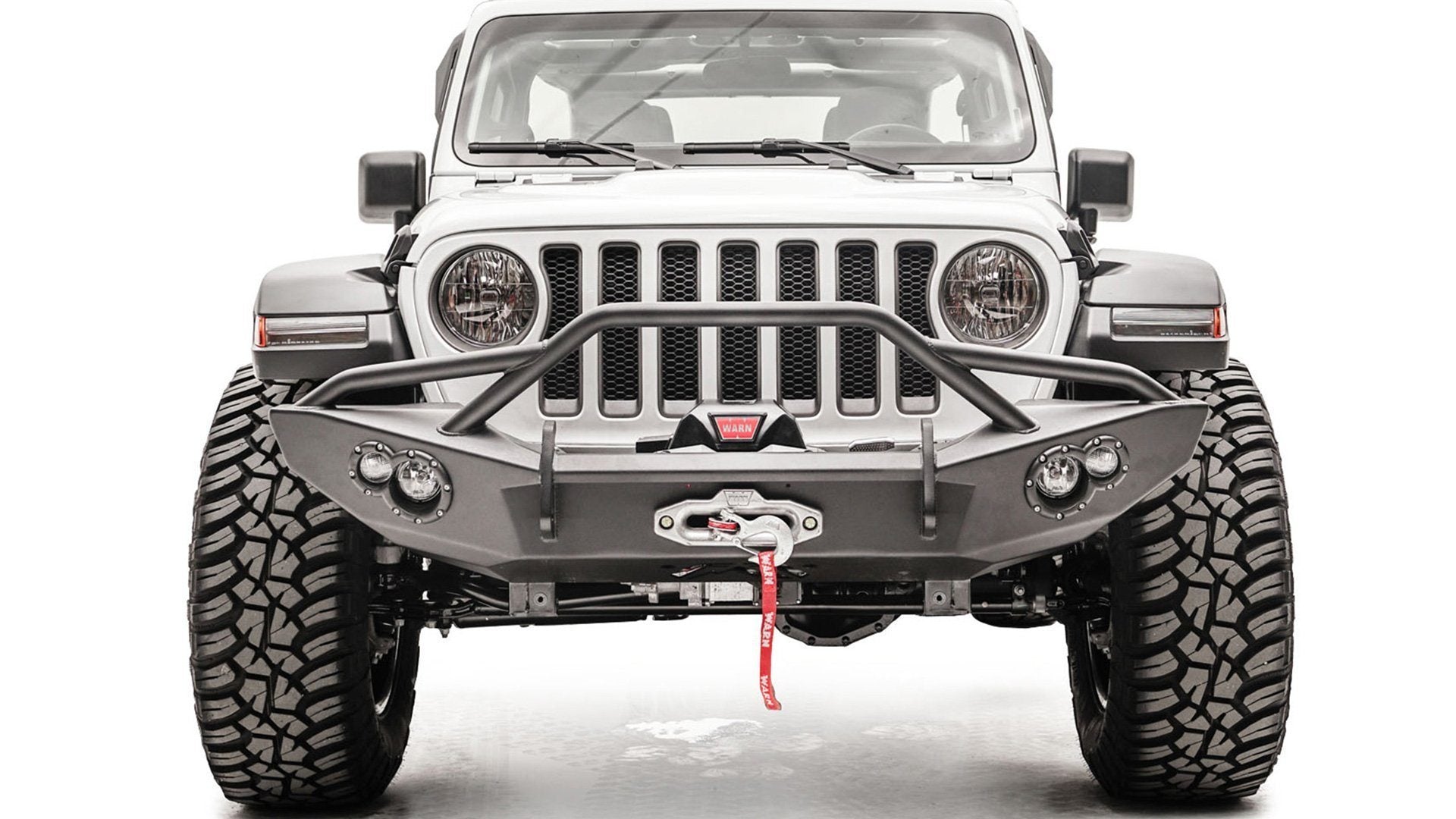 '18-23 Jeep JL Lifestyle Series Front Winch Bumper Fab Fours display