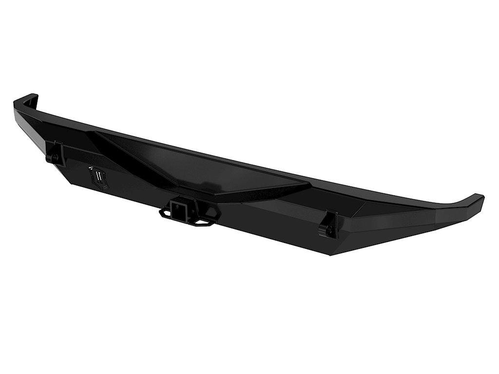 '18-23 Jeep JL Rear Bumper w/ Hitch and Tabs Impact Series Off-Road Armor display