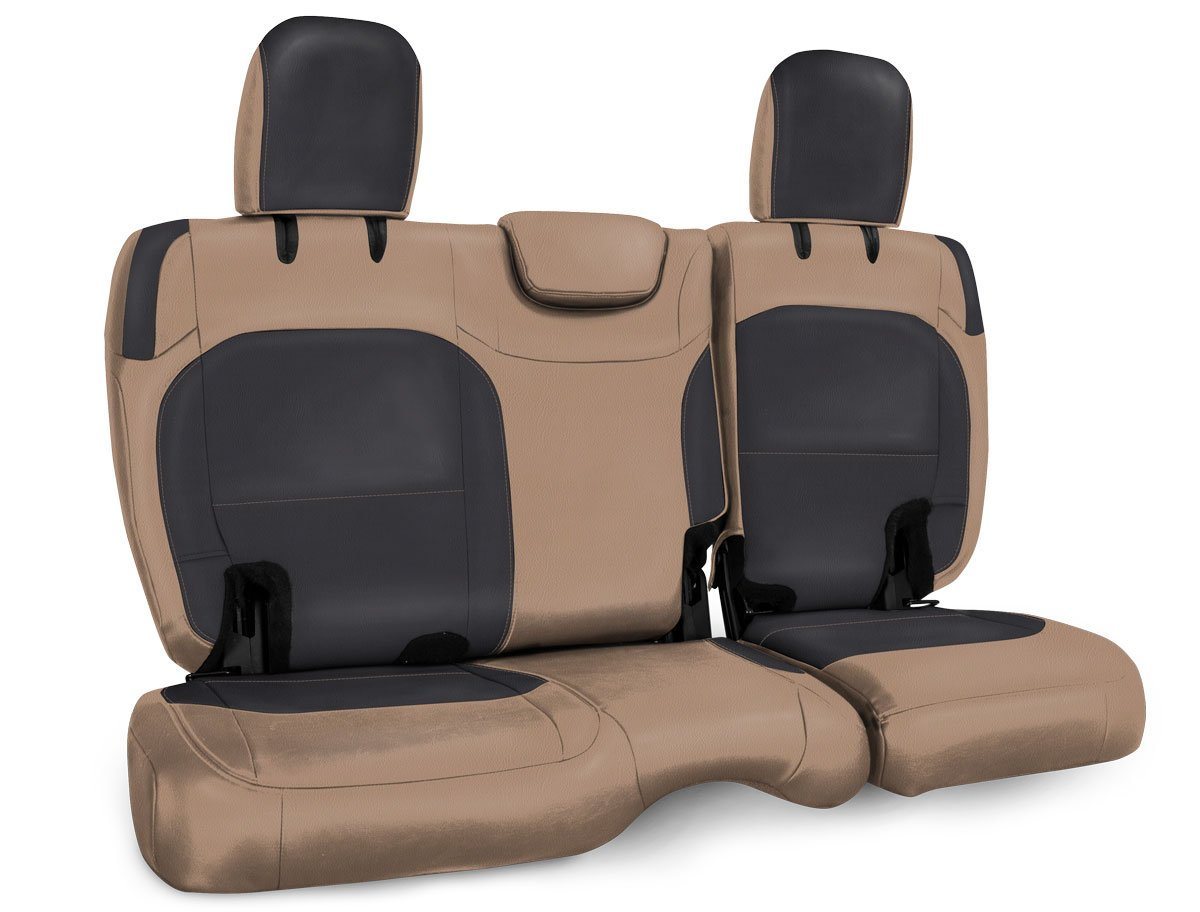 18-23 Jeep JL Rear Bench Covers PRP Seats 2 Door Cloth Tan display