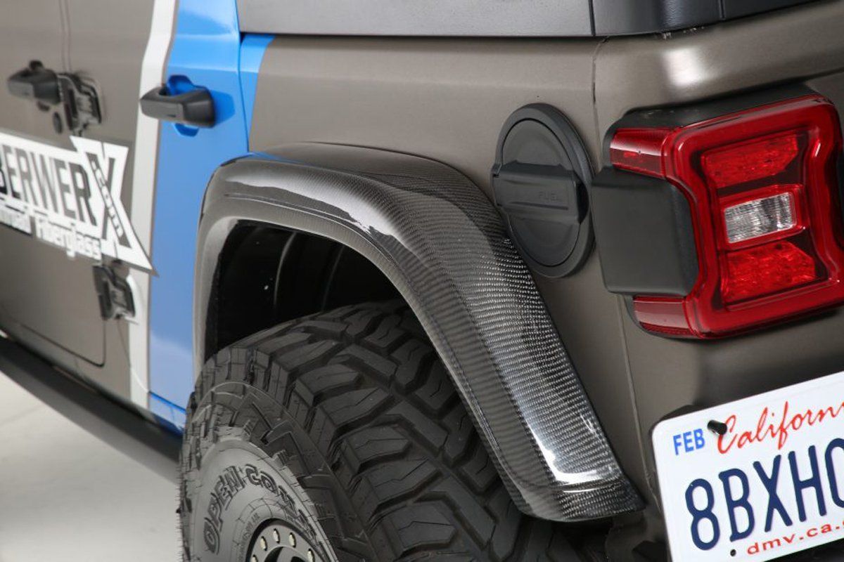Fiberwerx - '18-Current Jeep JL RebelX 6 Piece Fender Kit