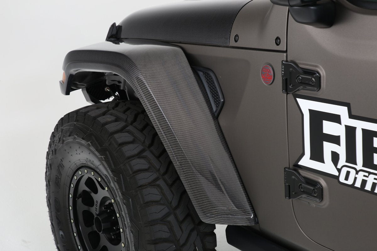 Fiberwerx - '18-Current Jeep JL RebelX 6 Piece Fender Kit