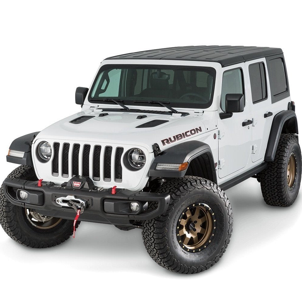 18-23 Jeep JL Winch Mount Kit Warn Industries display