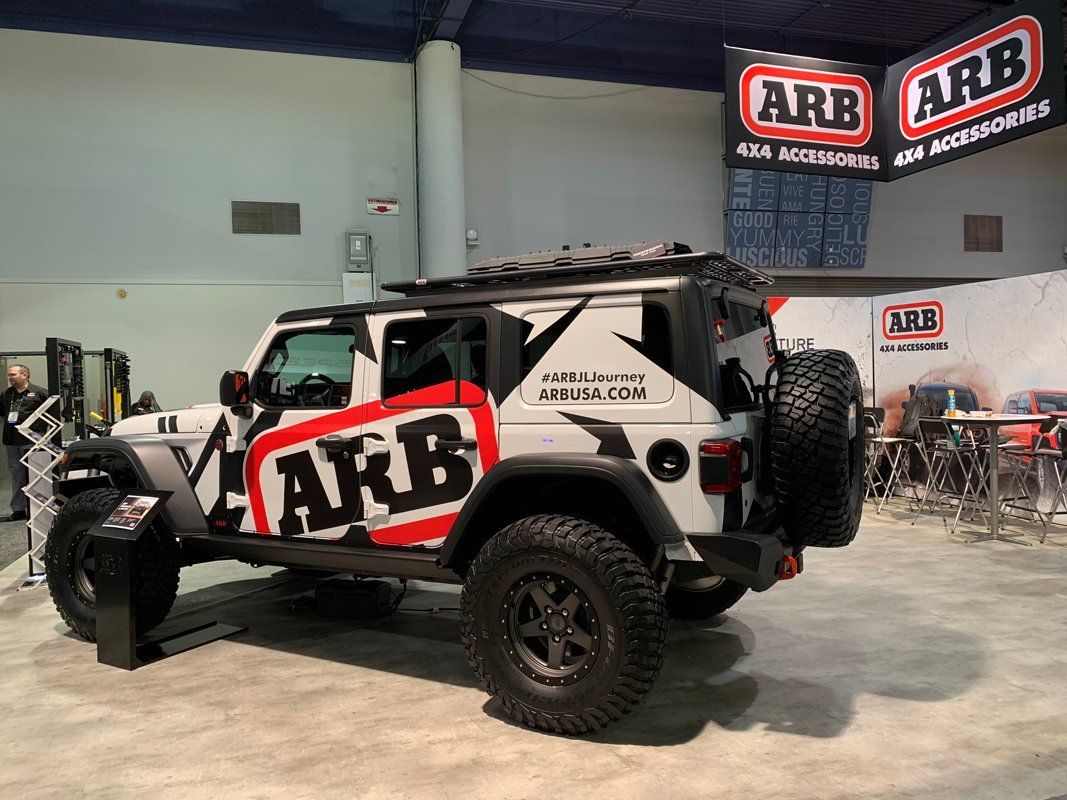 Arb roof outlet rack jeep jk