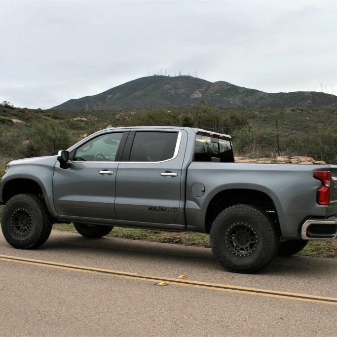 '19-23 Chevrolet Silverado Bedsides 5.8ft Bed-4" Bulge Display on Vehicle 