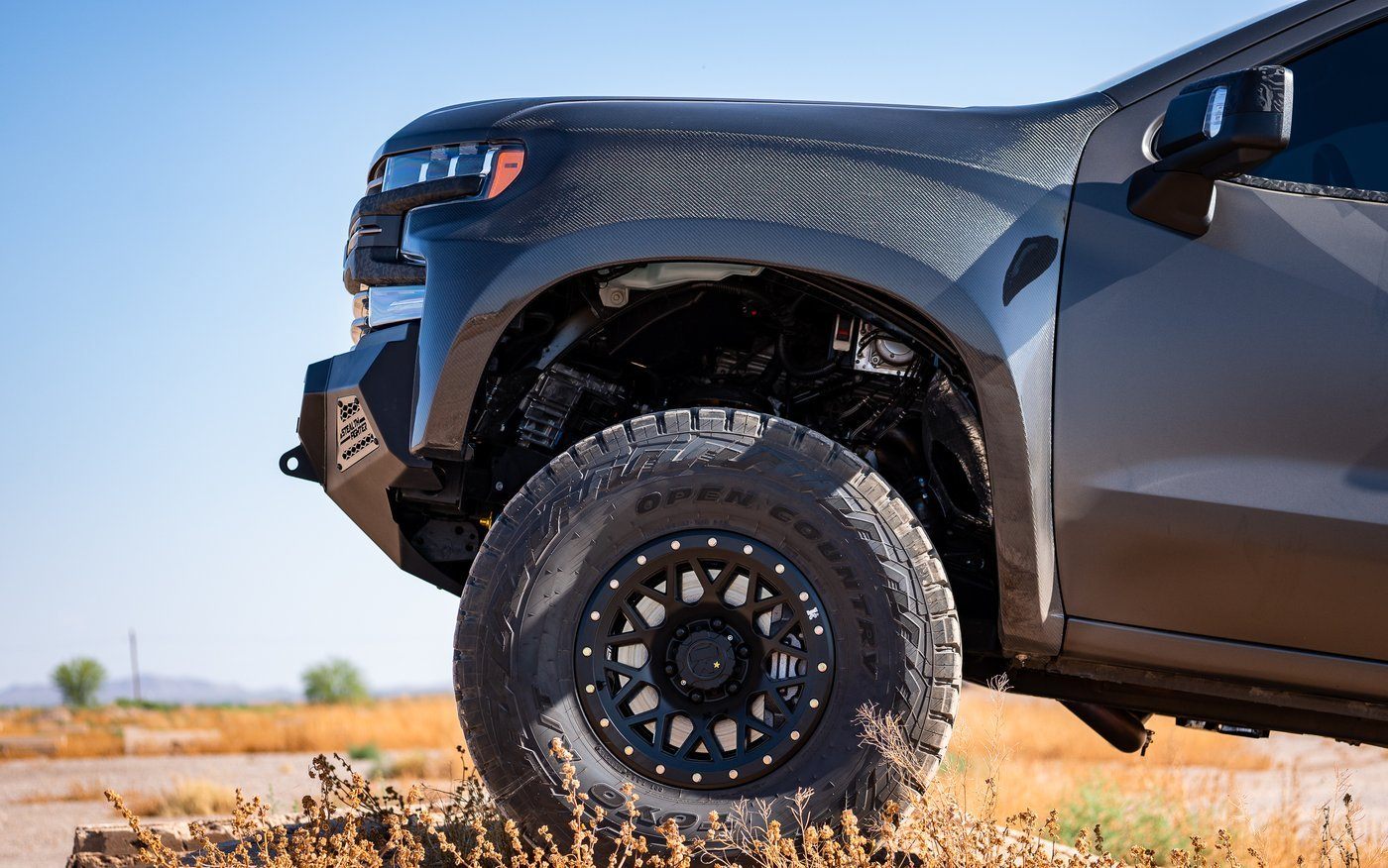 19 Current Chevrolet Silverado Fenders 4 Bulge