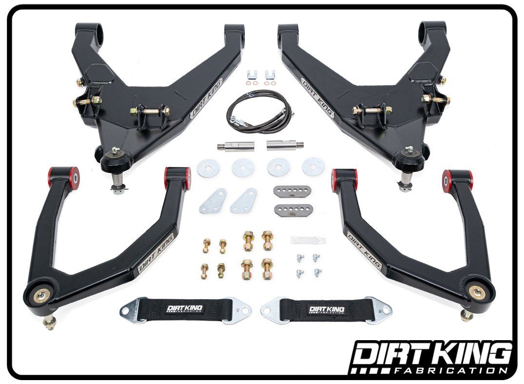 '19-23 Chevy/GMC 1500 Long Travel Kit Suspension Dirt King Fabrication parts