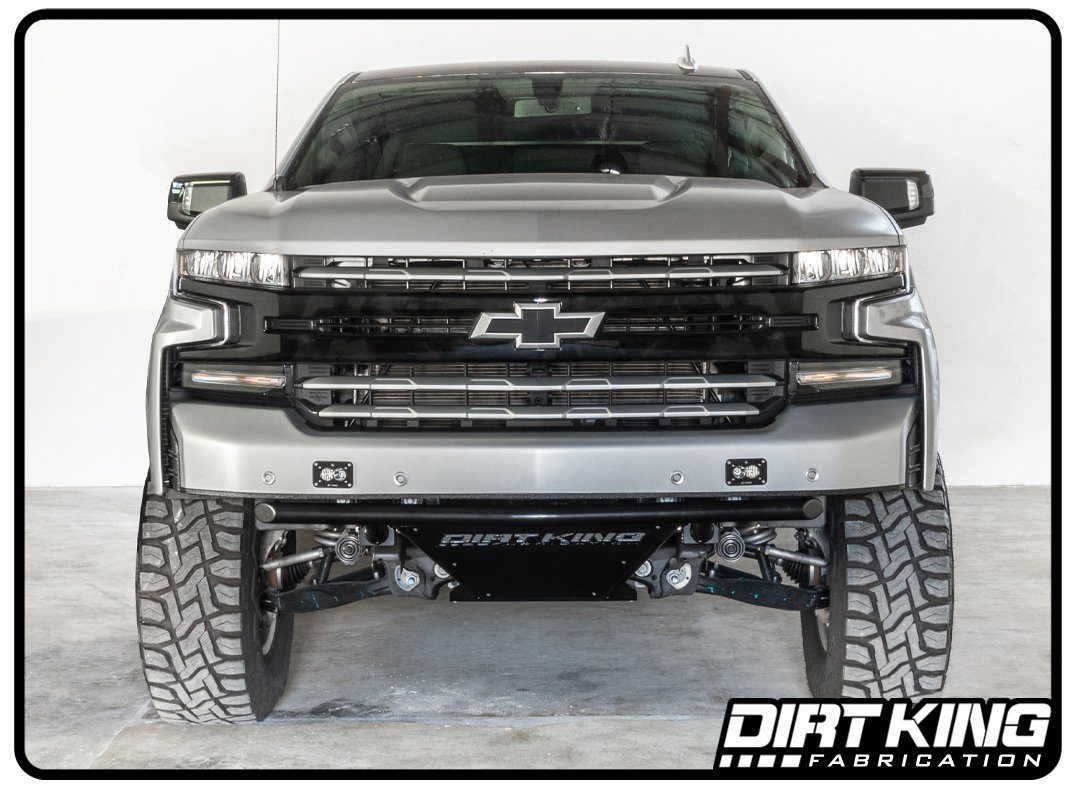 '19-22 Chevy/GMC 1500 Prerunner Front Bumper Dirt King Fabrication (front view)