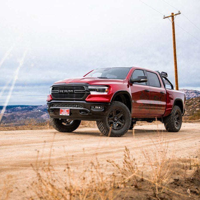 '19-22 Ram Bedsides 5.5 Bed | 4" Bulge Display on Vehicle 