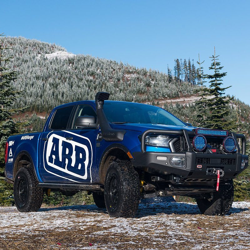 '19-22 Ford Ranger Safari Snorkel Intake Kit Expedition Equipment ARB display on Vehicle