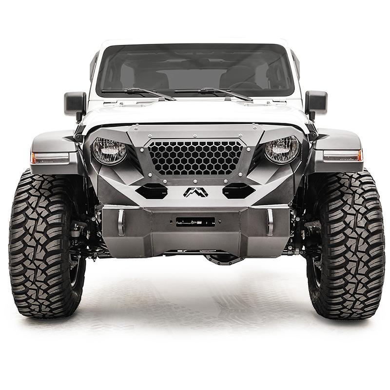 '19-22 Jeep Gladiator Grumper Series Front Bumper Fab Fours display