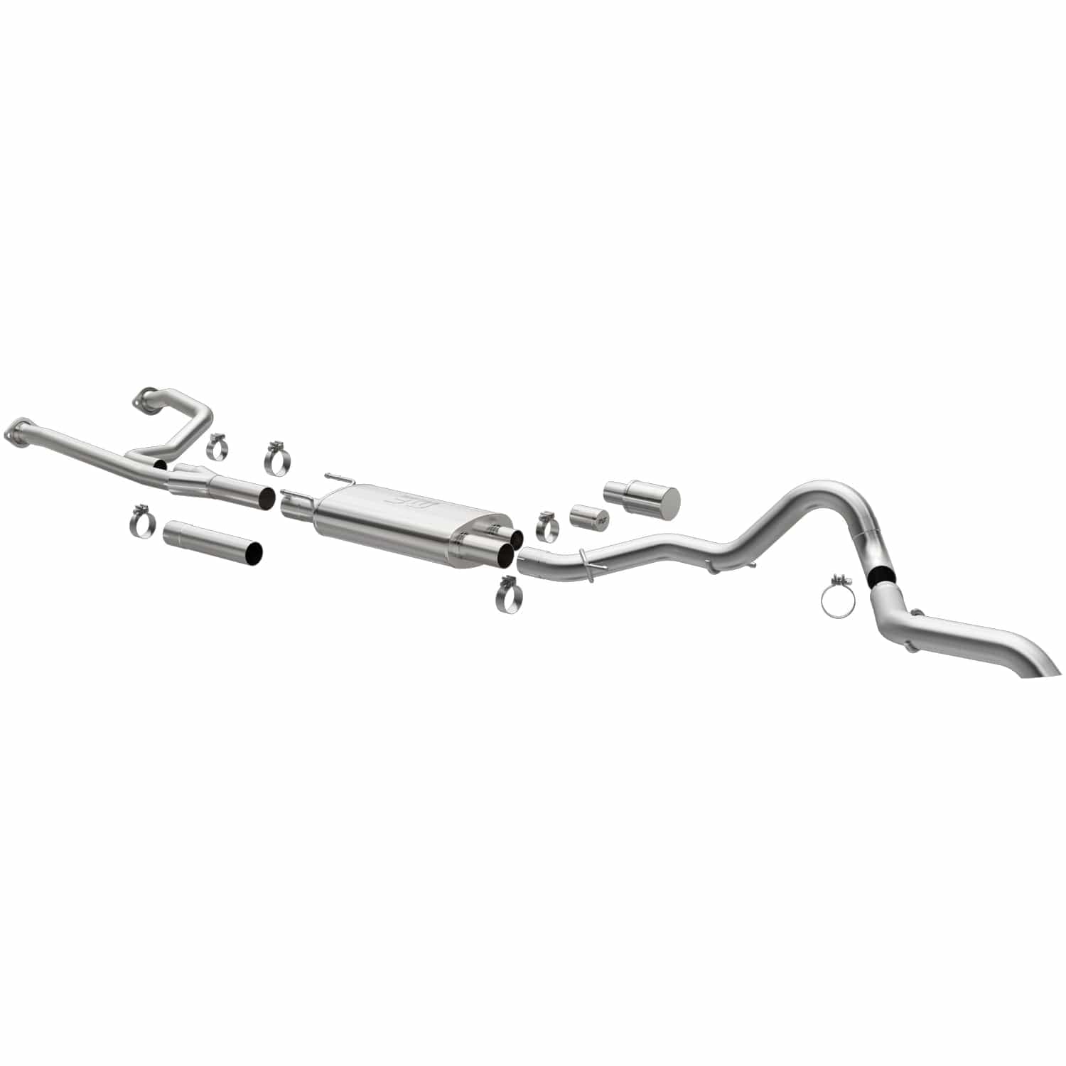 '22-23 Toyota Tundra Overland Series Cat-Back Performance Exhaust System MagnaFlow parts