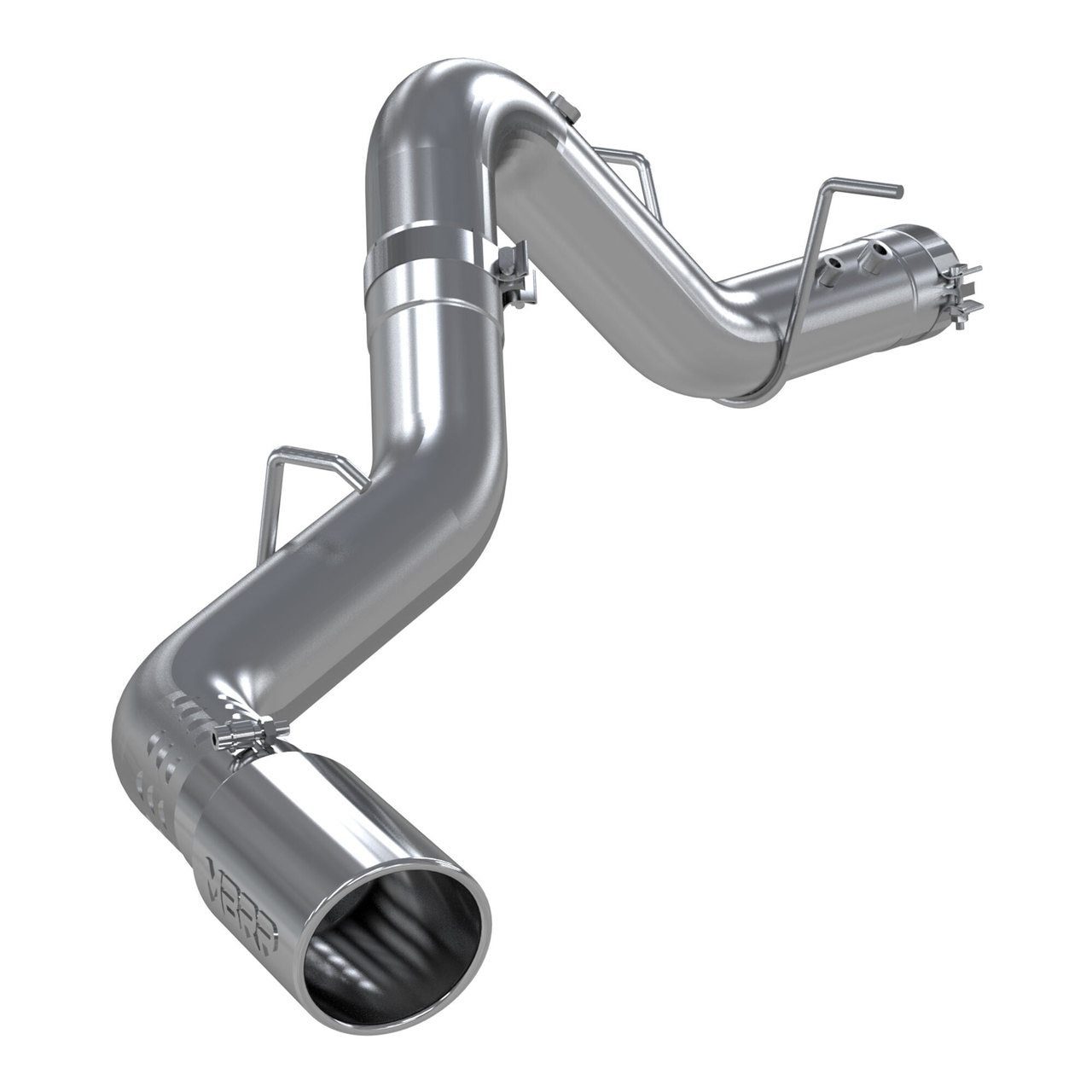 '20-23 Chevy/GMC 6.6L Duramax AL 4" Single Side Filter Back Exhaust MBRP display