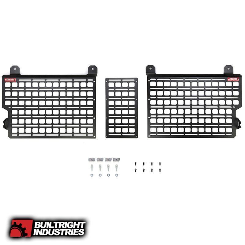 '20-23 Jeep Gladiator (JT) Bedside Rack System-Front Panel Bed BuiltRight Industries parts