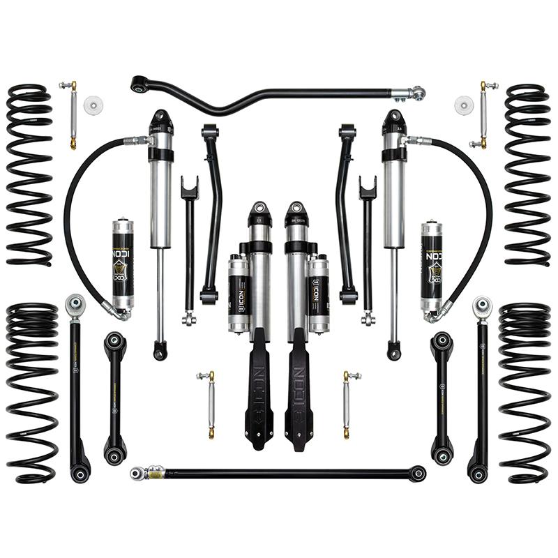 '20-23 Jeep Gladiator (JT) 2.5" Suspension System-Stage 8 Suspension Icon Vehicle Dynamics Tubular Adjustable Lower and Upper Links parts