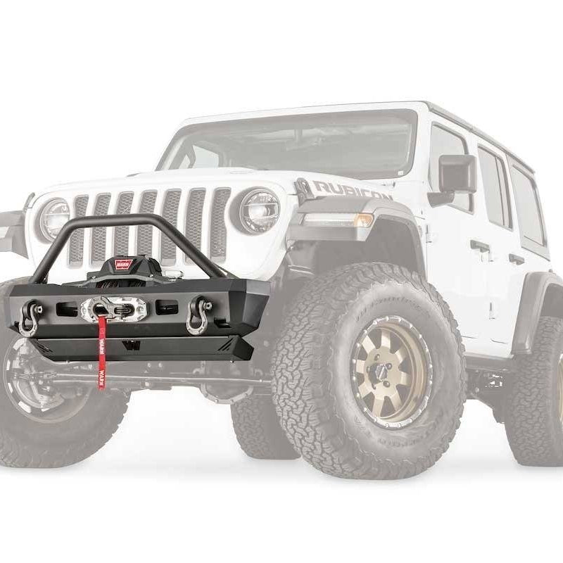 '20-23 Jeep Gladiator (JT) Elite Series Stubby Bumper Warn Industries display