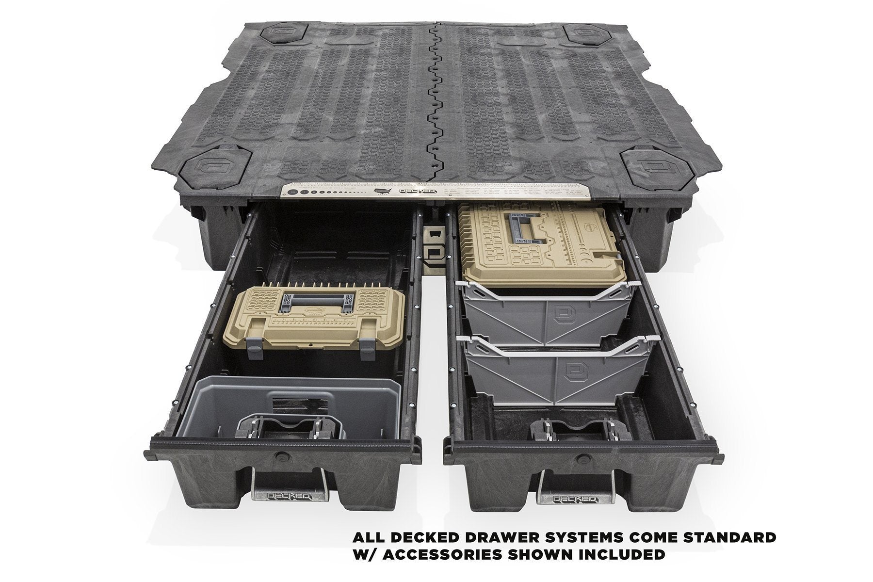 '20-23 Jeep Gladiator Truck Bed Storage System Organization Decked display