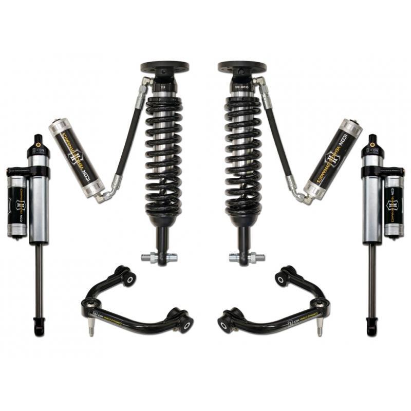 2014 Ford F150 2WD Suspension System-Stage 4 Suspension Icon Vehicle Dynamics Tubular Delta Joint Option 