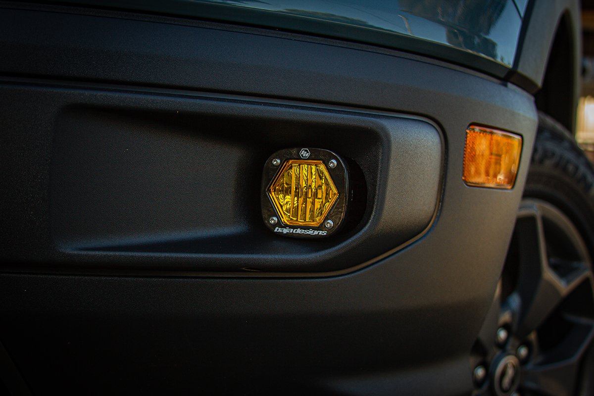 '21-23 Ford Bronco Sport S1 Series Fog Light Kit Lighting Baja Designs close-up