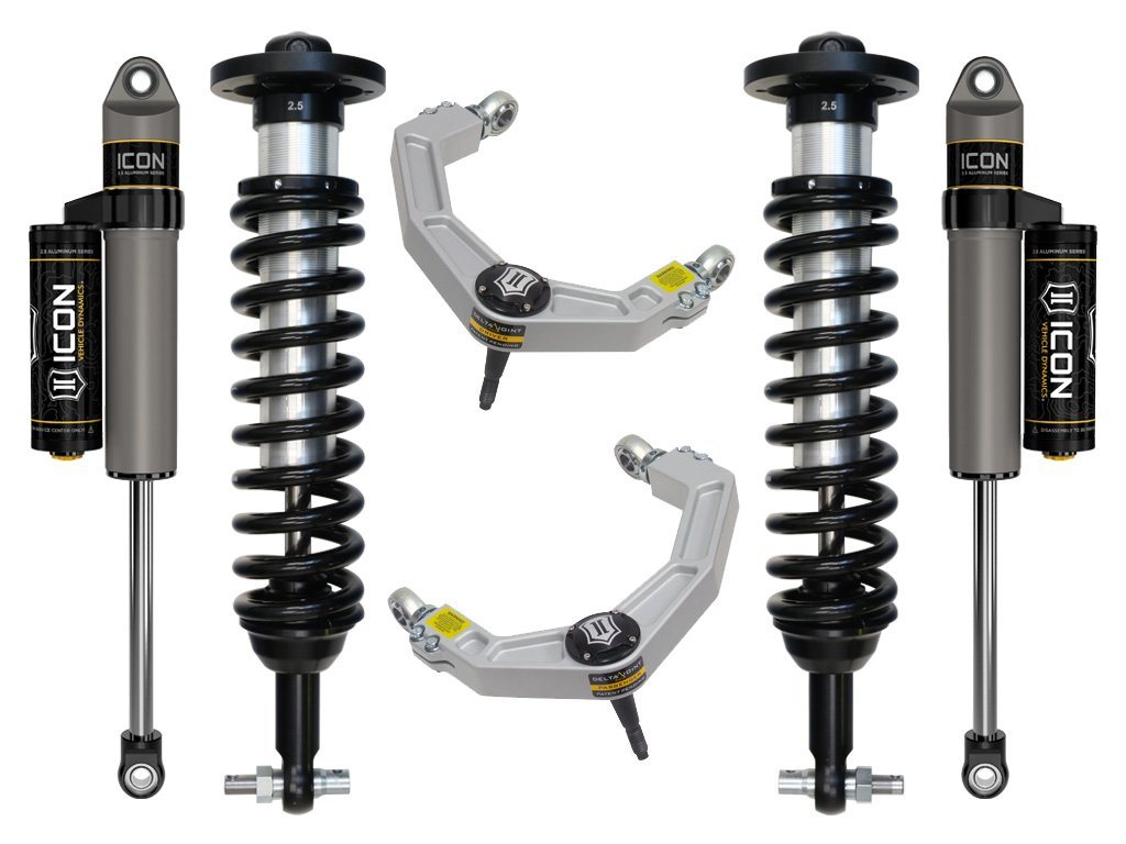 21-23 Ford F150 2WD Icon Stage 3 Suspension System w/ Billet UCA Suspension Icon Vehicle Dynamics