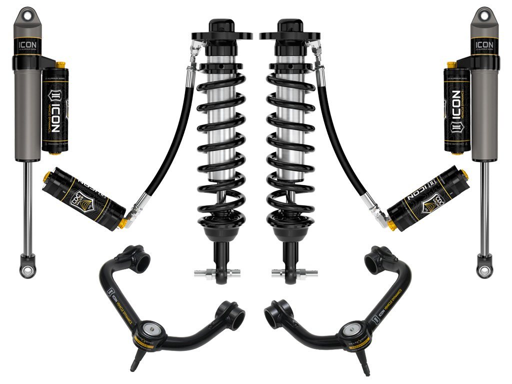 '21-23 Ford F150 2WD Icon Stage 5 Suspension System w/ Tubular UCA Suspension Icon Vehicle Dynamics