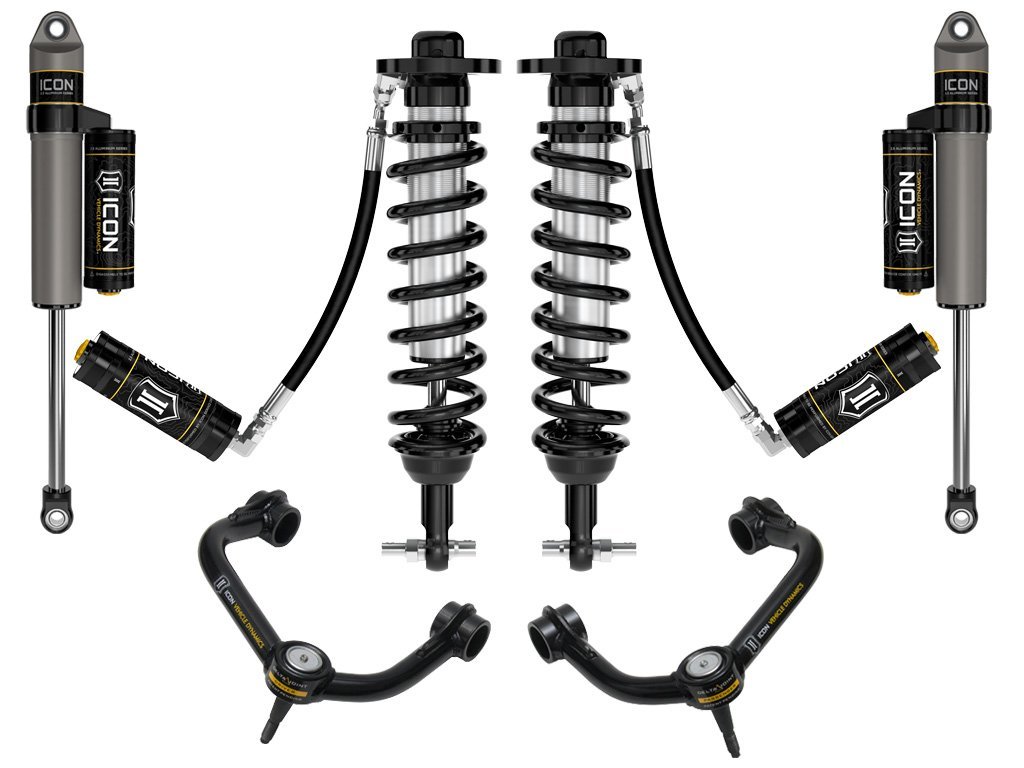 '21-23 Ford F150 4WD Icon Stage 4 Suspension System w/ Tubular UCA Suspension Icon Vehicle Dynamics