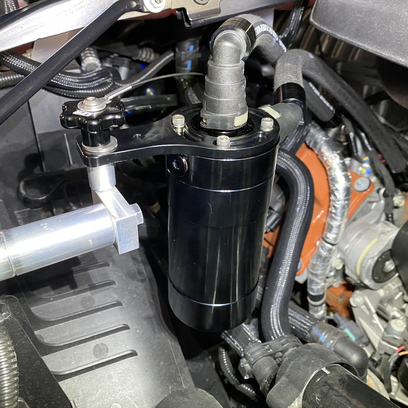 '21-23 RAM TRX UPR Fender Mount Oil 6.2L Plug N Play Catch Can Kit UPR display