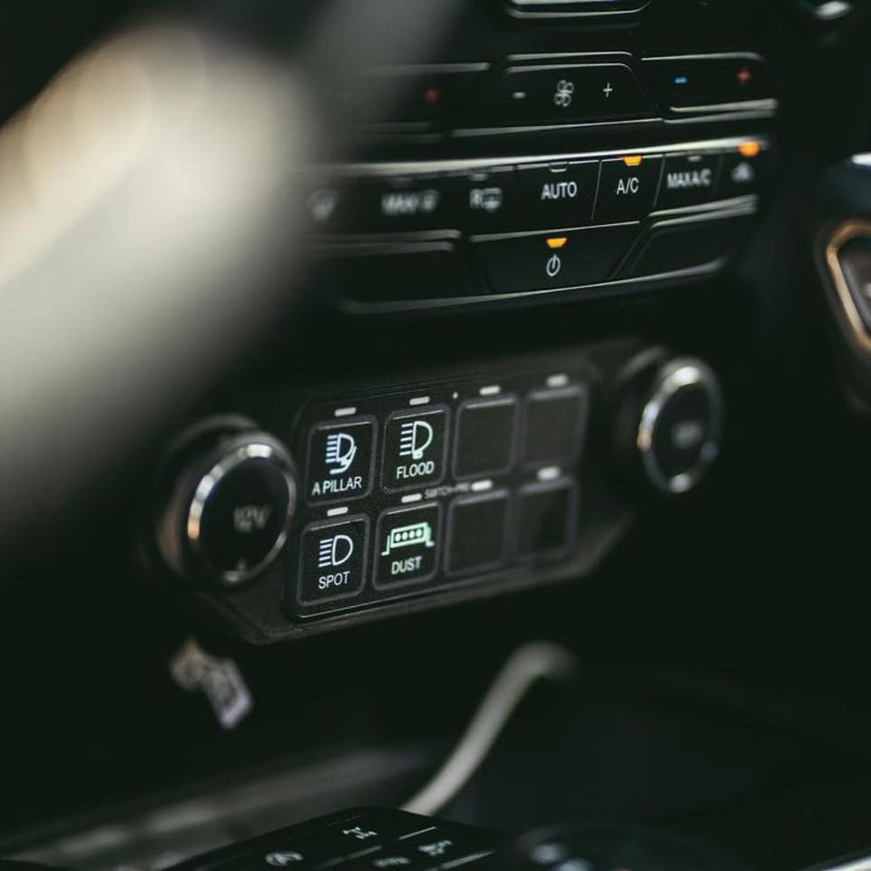 '19-Current Ford Ranger SDHQ Built Switch Pros SP-9100 Keypad Mount