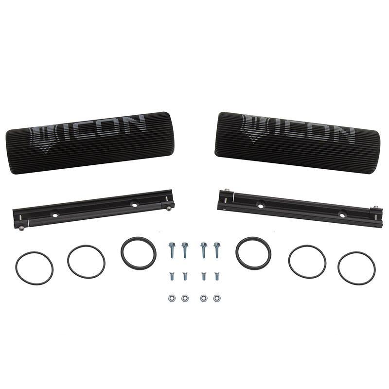2.5 Series Shock 10" Finned Reservoir Upgrade Kit Suspension Icon Vehicle Dynamics parts