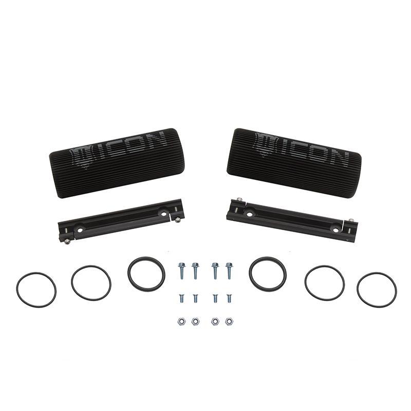 2.5 Series Shock 7.5" Finned Reservoir Upgrade Kit Suspension Icon Vehicle Dynamics parts