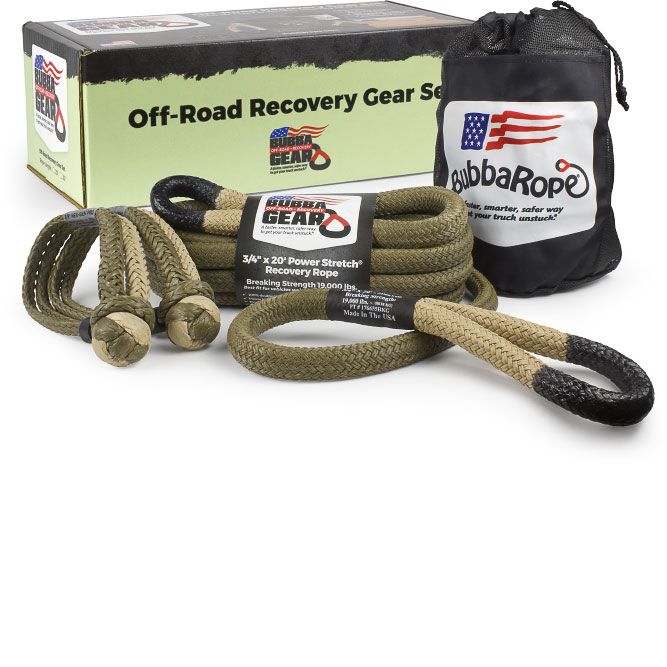 Bubba Off-Road Jeep Recovery Gear Set parts