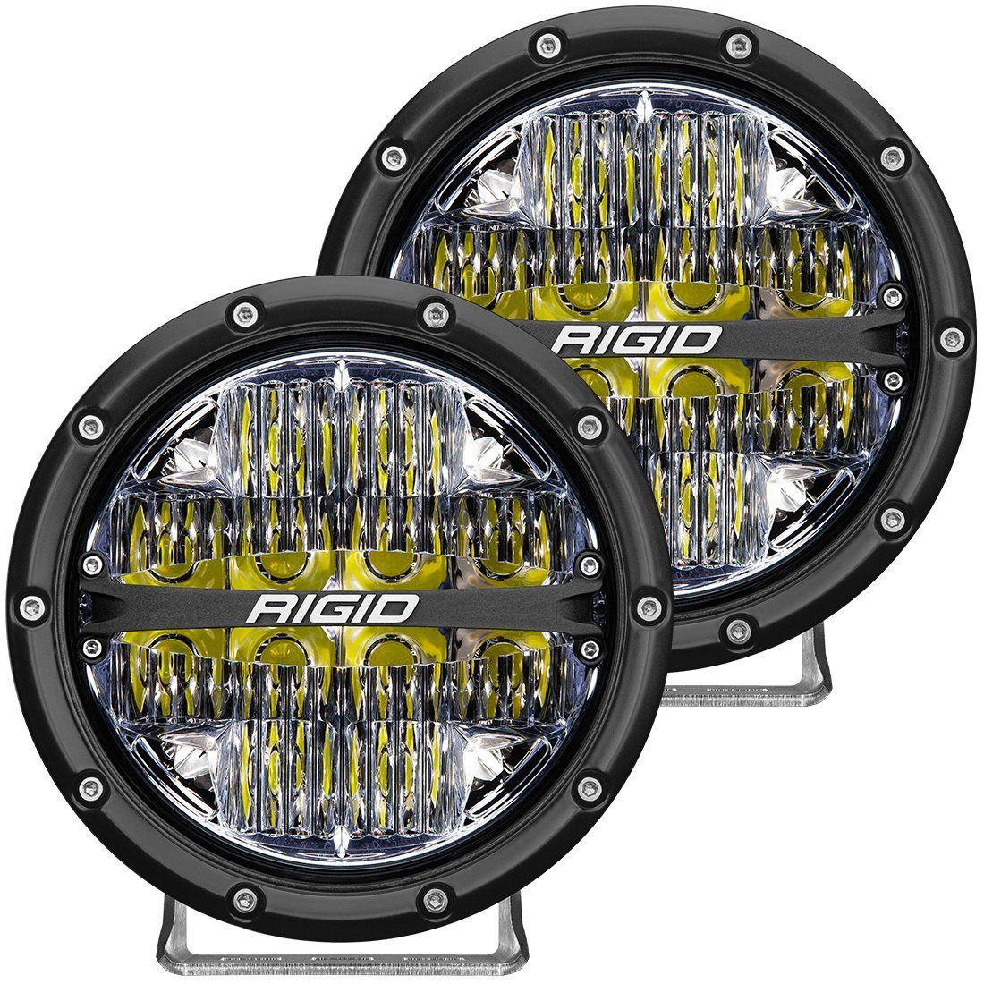 360 Series 6" LED OE Off-Road Fog Light Pair Lighting Rigid Industries display
