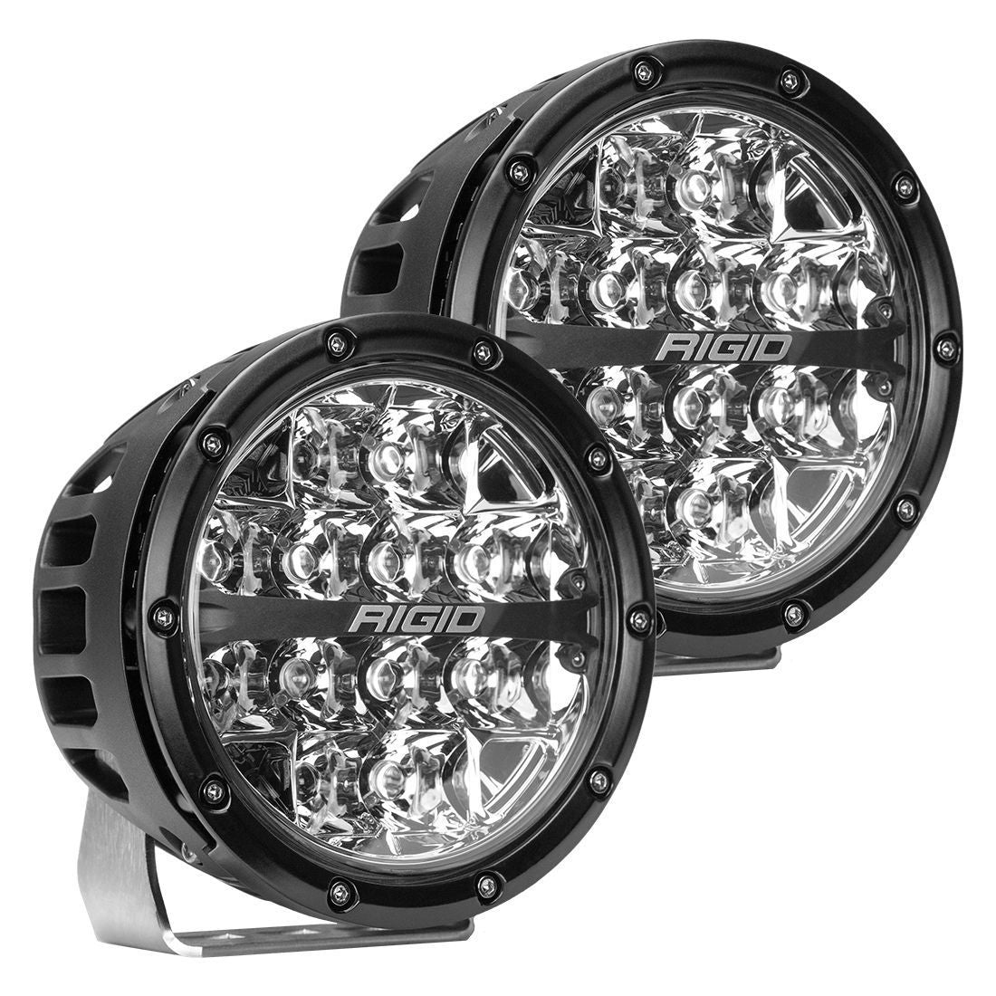 360 Series 6" LED OE Off-Road Fog Light Pair Lighting Rigid Industries White Spot display