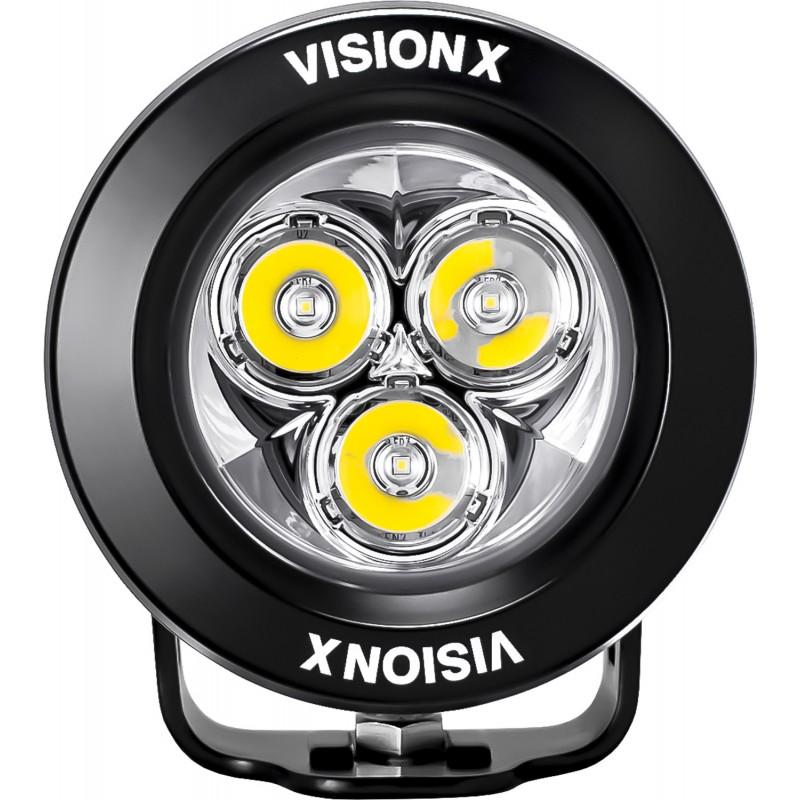 3.7" CG2 Series Multi LED Light Cannon Rounded Lighting Vision X (front view)