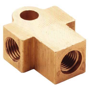 3/8 Steel Bolt Down Tee Fittings Fragola Performance 